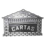 Caixa De Correio Universal Prata Nº4 20cmX10cmX14cm - Fortral