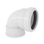 Joelho Branco 90° com Anel 40mm - Tigre