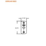 Par De Fechaduras Trava Auxiliar (Tetra) 1003 Em Inox - Stam