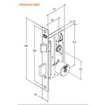 Fechadura 1803/04 Colonial E-coat - Stam