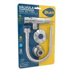 Válvula De Mictório Com Ligação Flexível 30cm Automático Completa - Blukit