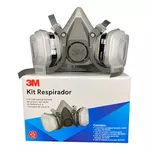Respirador Reutilizável Semifacial 3M™ 6002