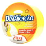 Fita Adesiva Amarela para Demarcação 50x15cm - Adere