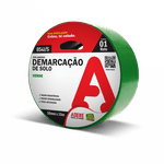 Fita para Demarcaçao Verde 50mmx15m Adesiva - Adere