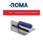 DESEMPENADEIRA AÇO INOX 24X13CM - ROMA