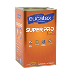 Tinta Acrílica Fosca Branca 18 Litros - Eucatex Super Pró Standard
