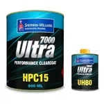 KIT Verniz PU HPC15 900ml + Endurecedor UH80 180ml - ULTRA7000 Clearcoat - LAZZURIL SHERWIN WILLIAMS