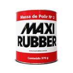 Massa de Polir N°2 970g - MAXI RUBBER
