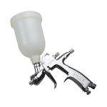 Pistola Alumínio p/ Pintura c/ Caneca Plástica e Bico 1.2 mm BC77-12 -STEULA 