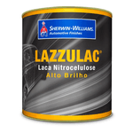 Laca Nitrocelulose Preto Fosco 0910 3,6L - LAZZURIL 