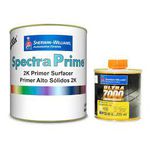 Kit Fundo Primer PU Preto OP30B 900ml Spectraprime + Endurecedor 00h38 225ml - Sherwin Williams Lazzuril