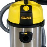 Aspirador de Pó e Água Inox 35L 1200W - LYNUS-APL-1200