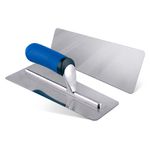 DESEMPENADEIRA AÇO INOX EFEITO MARMORE 24X10CM - ROMA