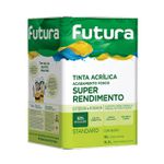 Tinta Acrílica Fosca Standard 18 LITROS - FUTURA - SUPER RENDIMENTO