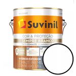 Esmalte Sintético Acetinado Branco 3,6 Litros - SEMPRE BRANCO - SUVINIL
