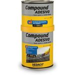 Adesivo Compound - Kit Parte A + Parte B 1kg - Otto Baumgart