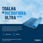 Toalha de Secagem ( Ultra Secagem)70x120 400 GSM - Vonixx