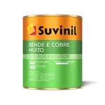 Tinta Acrílica Fosca Standard Branco 900ml - RENDE E COBRE MUITO - SUVINIL