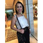 Top Cropped Sarja Off White
