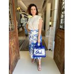 Bolsa Oui Tricot Azul Mirtilo