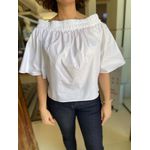 Blusa Ombro a Ombro Off White
