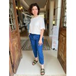 Calça Jeans Slim Com Elastico