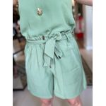 Bermuda Bolsos Frente Verde Oliva