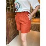 Short Linho Clochard Passante Cerâmica