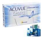 Lente de Contato Acuvue Oasys Hydraclear Plus Miopia + Kit Renu Fresh 475ml+ Estojo