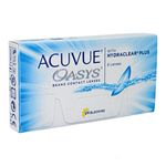 Lente de contato Acuvue Oasys com Hydraclear Plus - Miopia 