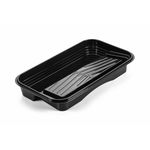 BANDEJA PLAST PRETA AT1492P 46CM - 4,3L ATLAS