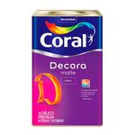 Decora Matte Fosco 18L Coral BRANCO