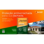 FACHADA PROTEGIDA EMBORRACHADA BRANCO 18L SUVINIL