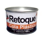 Massa Plastica Cinza com catalizador 400gr Retoque