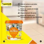 REJUNTE ACRILICO CINZA PLATINA 1KG QUARZOLIT