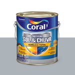 ACRILICO TOTAL SOL & CHUVA COLAR DE PRATA FOSCO 3,6L
