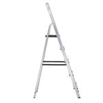 ESCADA DOMESTICA BOTAFOGO PRO 05 DEGRAUS ALUMINIO ESC0025