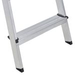 ESCADA DOMESTICA BOTAFOGO PRO 05 DEGRAUS ALUMINIO ESC0025