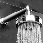 Chuveiro Com Tubo De Parede 1990 Acqua Plus Cromado Deca