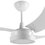 Ventilador de Teto Tron Buzios Max Led 3P 127V Branco 51.01-1176