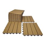Mini Deck PP 30x30x2 cm Frisado Cumaru Massol