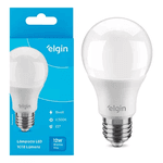 LAMPADA LED BULBO 12W 6500K-ELGIN