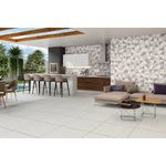 Porcelanato Metropole Light AR72095 75x75 Via Rosa