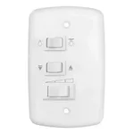 VENTILADOR DE TETO YRIS PRETO 3 PAS 127V VENTEX