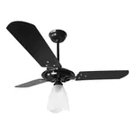 VENTILADOR DE TETO YRIS PRETO 3 PAS 127V VENTEX