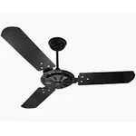 VENTILADOR DE TETO COMERCIAL SEM LAMPADA PRETO 127V