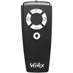 VENTILADOR DE TETO COM CONTROLE REMOTO 4 PÁS JERI COM PAINEL LED 4000K PRETO/FREIJO 127V VENTEX