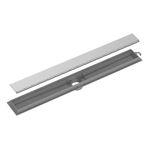 Ralo Linear 50Cm Flat Grelha Inox Tigre