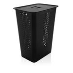 Cesto De Roupas 47 Litros 410x310x55cm Preto Martiplast