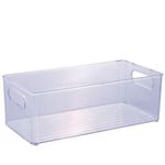 Organizador Multiuso Retangular PS Geladeira Armário 10x30Cm Plasútil